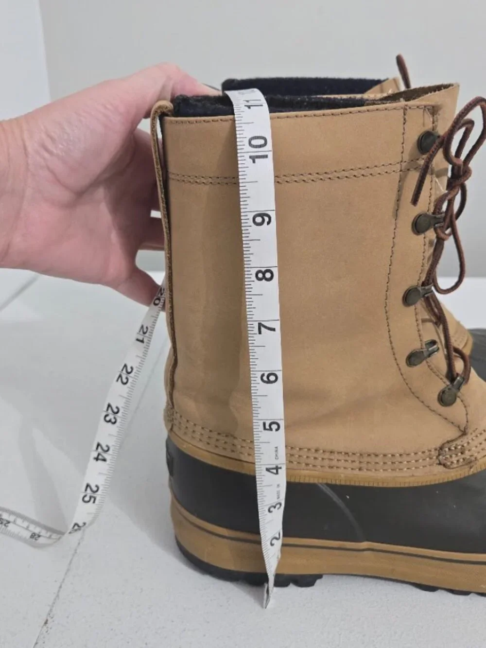 LL Bean Mens Maine Hunting Snow Pac Boots 10